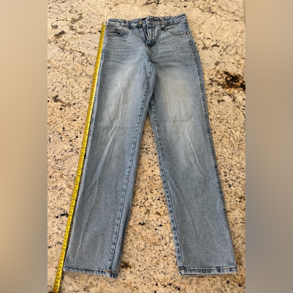 B&G Generation Cigarette Straight Jeans – Size 1/25 – Light Wash